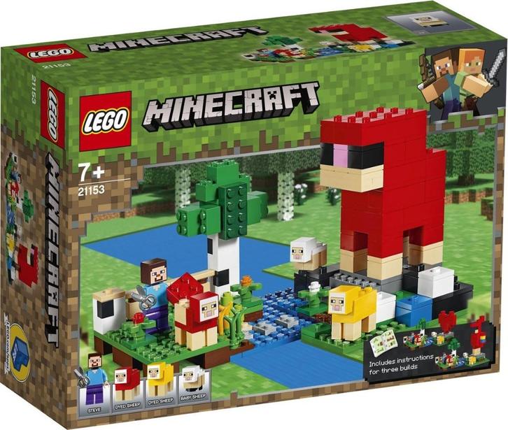 21153 LEGO Minecraft: De Schapenboerderij -Nieuw in doos!!, Kinderen en Baby's, Speelgoed | Duplo en Lego, Nieuw, Lego, Complete set