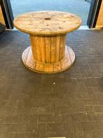 Houten Kabelhaspel Tafel, Gebruikt, 50 tot 100 cm, Rond, Ophalen of Verzenden