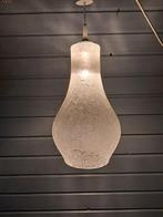 Vintage Retro Design Peill Putzler Frosted Glass Hanglamp, Ophalen of Verzenden