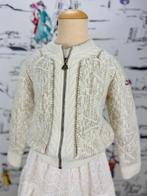 Moncler alpaca vest met gouddraad meisje maat 4, Moncler EU, Moncler, Trui of Vest, Zo goed als nieuw