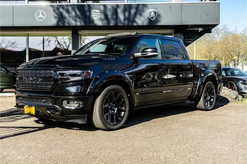 Dodge Ram 1500 5.7 V8 4x4 Crew Cab Limited 402PK | Blacked |, Auto's, Dodge, Bedrijf, Te koop, RAM 1500, 360° camera, 4x4, ABS