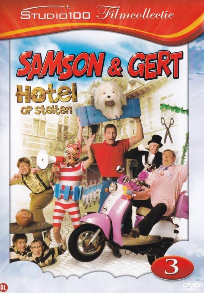 Dvd - Samson & Gert - Hotel op stelten, Cd's en Dvd's, Dvd's | Kinderen en Jeugd, Zo goed als nieuw, Alle leeftijden, Ophalen of Verzenden