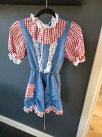 Tiroler jurkje met 140, Kinderen en Baby's, Carnavalskleding en Verkleedspullen, Ophalen of Verzenden, Zo goed als nieuw, 134 t/m 140