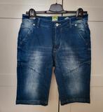 Vingino sweat denim short blauw maat 16/176/S nieuw, Blauw, Nieuw, Ophalen of Verzenden, Vingino