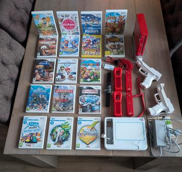 Nintendo Wii set + Accessoires+ Games in zeer goede staat. beschikbaar voor biedingen