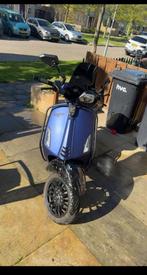 Carbon vespa sprint 2020 Purple/blue rain E4 brom, Overige modellen, ., Maximaal 45 km/u, Ophalen of Verzenden