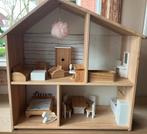 IKEA poppenhuis met meubeltjes, Kinderen en Baby's, Speelgoed | Poppenhuizen, Ophalen, Gebruikt, Poppenhuis
