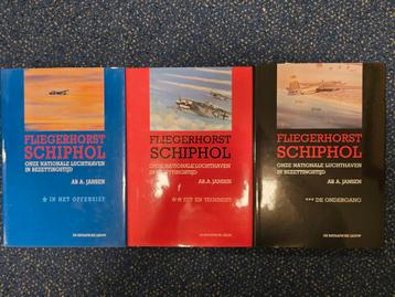Fliegerhorst Schiphol 3 delen. Ab A. Jansen beschikbaar voor biedingen