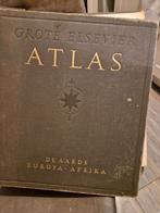 Grote elsevier atlas 2 dln, Ophalen of Verzenden