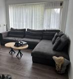 Teddy ribbel lounge / hoek bank, Ophalen, Gebruikt