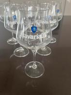 Bavaria o% bierglazen op voet 6 stuks, Bavaria, Glas of Glazen, Zo goed als nieuw, Ophalen