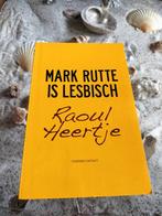 Raoul Heertje - Mark Rutte is lesbisch, Boeken, Ophalen of Verzenden, Raoul Heertje