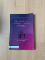 Personen-, Familie- en Erfrecht - Mellema-Kranenburg, Boeken, Studieboeken en Cursussen, Ophalen of Verzenden, Alpha, Nieuw, HBO