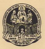 0614 Ex Libris Nederland : Harry Corvers, 1945, Antiek en Kunst, Kunst | Etsen en Gravures, Verzenden