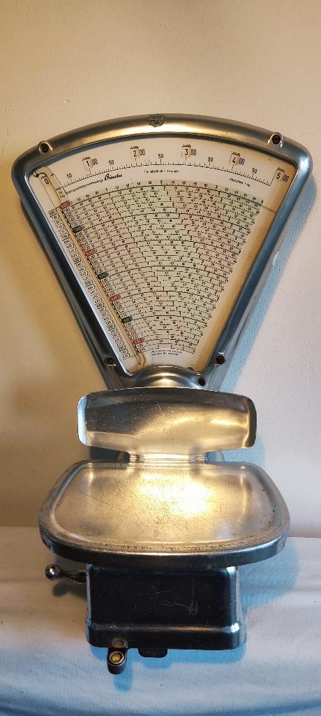 Vintage weegschaal, Antiek en Kunst, Antiek | Keukenbenodigdheden, Ophalen
