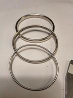 3 antieke zilveren slaven armbanden., Sieraden, Tassen en Uiterlijk, Verzenden, Zilver, Armband