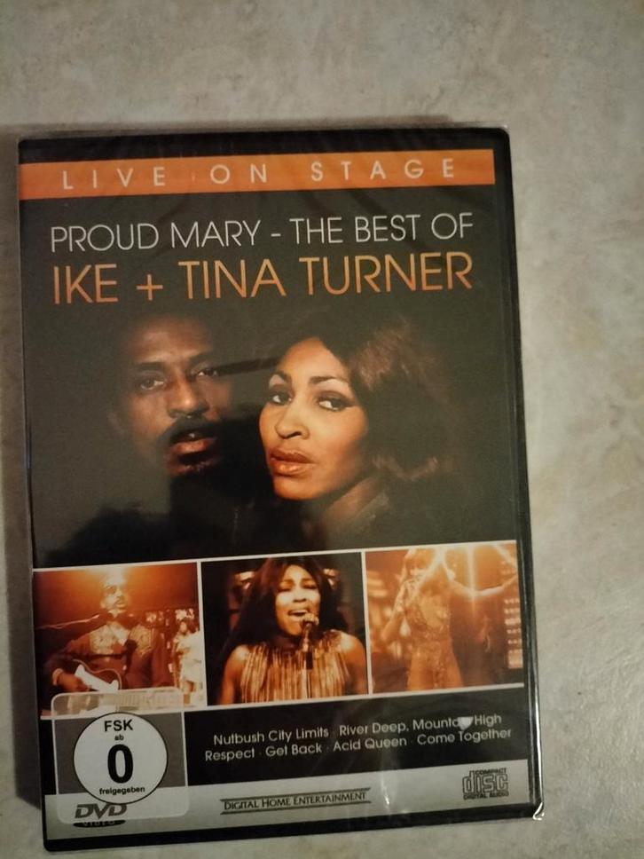 Ike & Tina Turner - Proud Mary DVD (Nieuw), Cd's en Dvd's, Dvd's | Muziek en Concerten, Nieuw in verpakking, Muziek en Concerten
