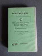 Vragenspel / groepsact. ouderen, 2 SPREEKWOORDEN VERHASPELLD, Ophalen, Nieuw
