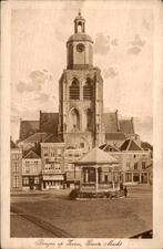 Bergen op Zoom, Ophalen of Verzenden, Voor 1920, Gelopen, Noord-Brabant