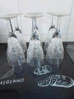 Kristallen glazen, Antiek en Kunst, Antiek | Glas en Kristal, Ophalen of Verzenden