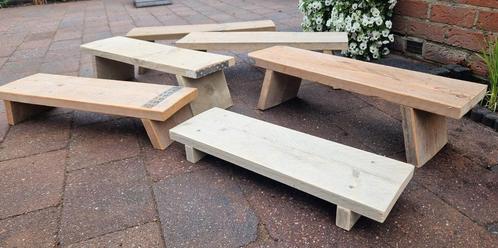 Steigerhout, vensterbank bankje, Huis en Inrichting, Woonaccessoires | Overige, Nieuw, Ophalen