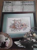 Leisure arts, garden party, paula vaughan, Ophalen of Verzenden, Zo goed als nieuw, Handborduren, Patroon