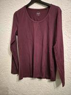 Mooie bordeauxrode shirt, lange mouw, Ophalen, Maat 46/48 (XL) of groter, Ladies Fashion, Zo goed als nieuw