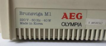 Brunsviga M1 AEG Olympia. Schrijfmachine beschikbaar voor biedingen