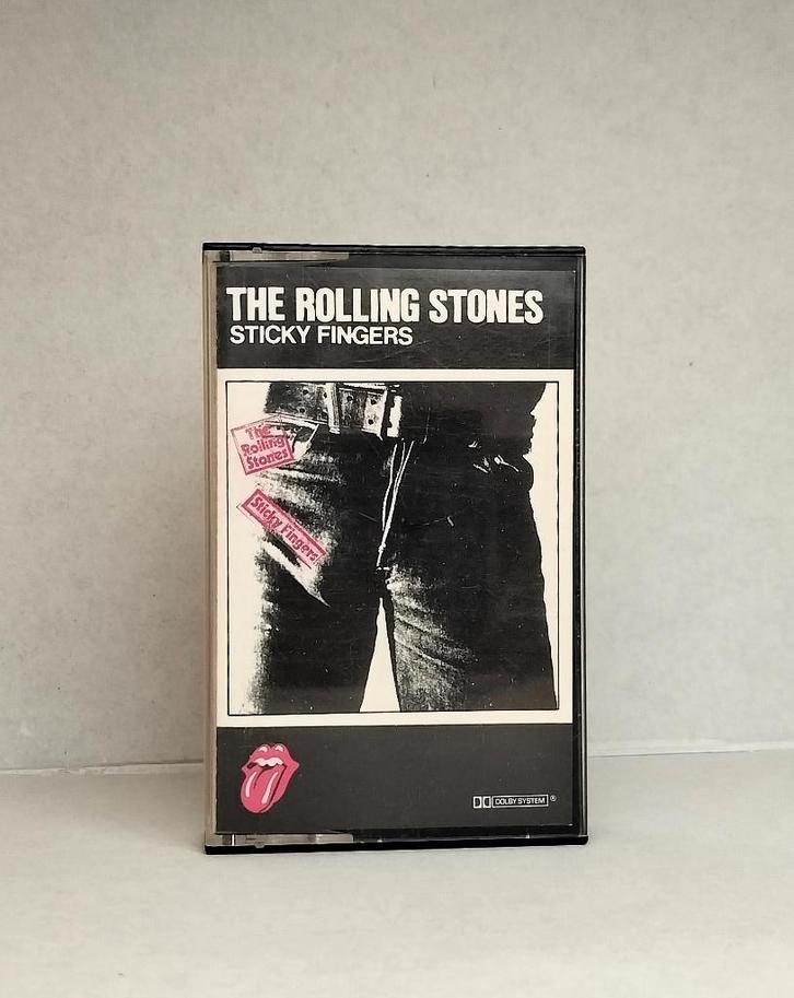 The Rolling Stones – Sticky Fingers - Italiaanse Uitgave '78, Cd's en Dvd's, Cassettebandjes, Zo goed als nieuw, Rock en Metal