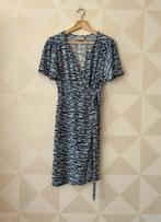 Fabienne Chapot Archana Dress jurk blauw wit S/36, Blauw, Ophalen of Verzenden, Zo goed als nieuw, Knielengte