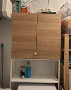 IKEA ENHET kast – wit/eiken – 204 cm hoog, Huis en Inrichting, Ophalen of Verzenden