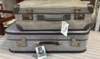 Brocante oude koffers in Warenhuis Strant in Haren, Sieraden, Tassen en Uiterlijk, Koffers, Ophalen of Verzenden, Gebruikt