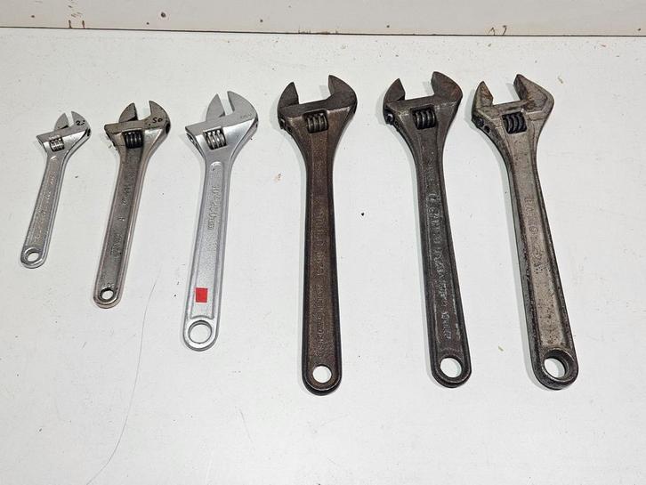 Bahco of verstelbare moersleutel, Doe-het-zelf en Verbouw, Gereedschap | Handgereedschap, Gebruikt, Ophalen of Verzenden