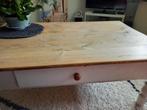 Brocante salontafel, Huis en Inrichting, Tafels | Salontafels, 100 tot 150 cm, Zo goed als nieuw, Minder dan 50 cm, Rechthoekig