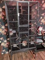 Grote vogelkooi met toebehoren., Ophalen of Verzenden, Zo goed als nieuw, Metaal, Vogelkooi
