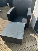 Mooie brede tuin/lounge stoel inclusief 2 stevige kussens, Ophalen, Zo goed als nieuw