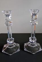 Set/2 24% loodkristallen industriële kandelaars, Ophalen of Verzenden, Kristal