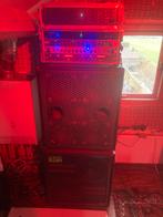 Complete basinstallatie, Muziek en Instrumenten, Ophalen, Gebruikt, Basgitaar, 100 watt of meer