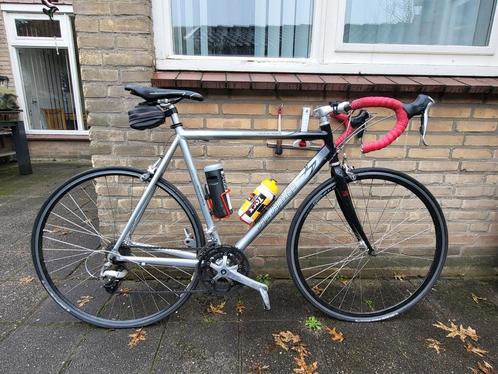 Racefiets Jan Jansen 57 aluminium, Fietsen en Brommers, Fietsen | Racefietsen, Gebruikt, Heren, Overige merken, Meer dan 20 versnellingen
