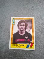 Panini stricker Euro 88 Duitsland. Michel Platini Frankrijk., Verzenden, Zo goed als nieuw, Sticker