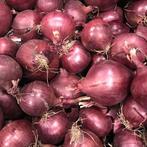 Zak rode uien 25 kilo van gebr. van Dam, Ophalen