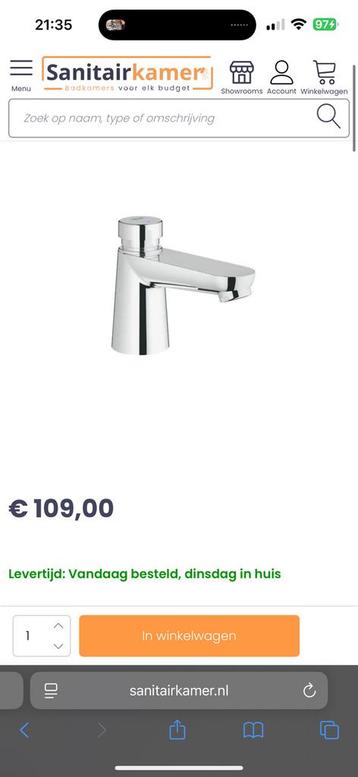 Grohe Euroeco CT NIEUW! beschikbaar voor biedingen