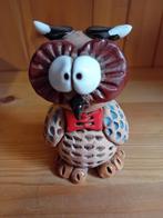 Grappige uil van keramiek, Verzamelen, Beelden en Beeldjes, Ophalen of Verzenden, Nieuw, Dier