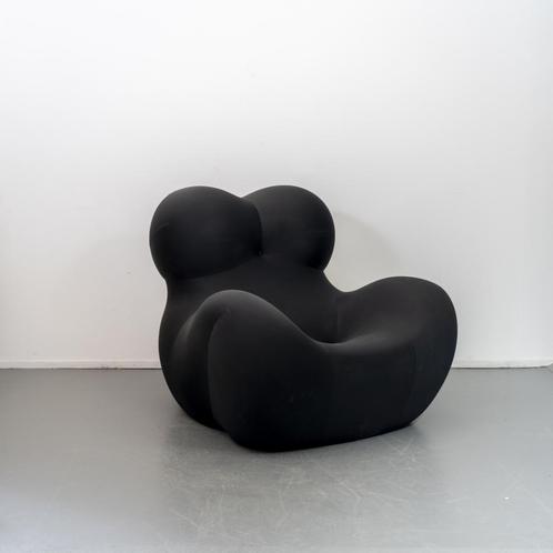 1 B&B Italia Up 2000 fauteuil Zwart, Huis en Inrichting, Fauteuils, Zo goed als nieuw, Kunststof, Stof