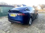 Tesla Model X 2017 Blauw, Auto's, Tesla, Automaat, Model X, Zwart, Origineel Nederlands