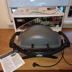 Elektrische Weber BBQ Q140, Tuin en Terras, Elektrische barbecues, Ophalen, Gebruikt