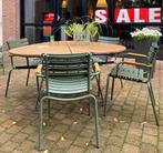HOUE eetset LEAF tuintafel met ReCLIPS tuinstoelen (4 stuks), Ophalen, Rodelundvej 4A 8680 Ry Denmark, Nieuw, Info@houe.com