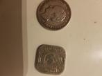 Zilveren munt, ½ gulden, Zilver, Koningin Wilhelmina, Ophalen of Verzenden