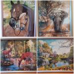 Mozaiek in lijst 50x40, Ophalen, Zo goed als nieuw
