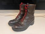 Vintage NL kisten leger maat 43M boots landmacht, Ophalen of Verzenden, Zo goed als nieuw, Groen, Sneakers of Gympen